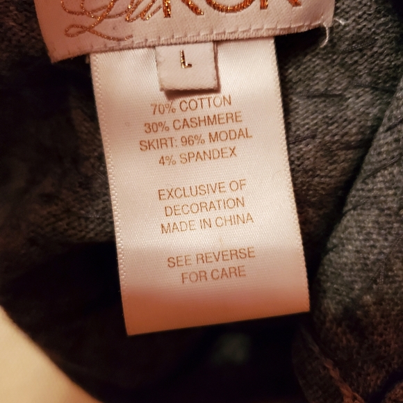 3/$33 Larok Black dress - Picture 3 of 3